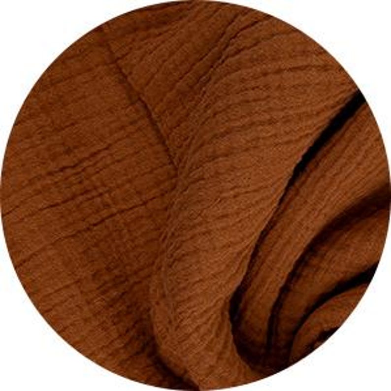 Doppel-Musselin Vorhang aus 100% Bio-Baumwolle, handgefertigt, Boho-Stil, weich und atmungsaktiv
