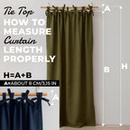 Doppel-Musselin Vorhang aus 100% Bio-Baumwolle, handgefertigt, Boho-Stil, weich und atmungsaktiv